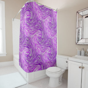 Lavender Twirls...... Shower Curtain