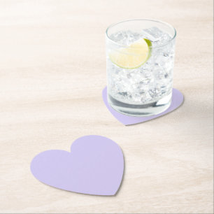 Lavender Twist, Sturdy Wedding Paper Coasters