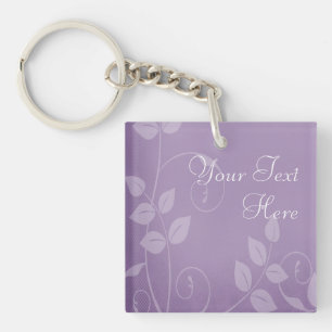 Lavender Vintage Key Ring