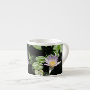 Lavender Water Lilies Espresso Cup