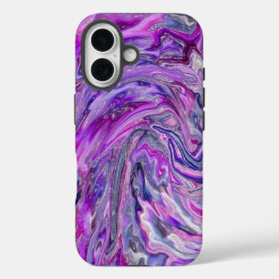 Lavender Wave Abstract Art iPhone 5 Case