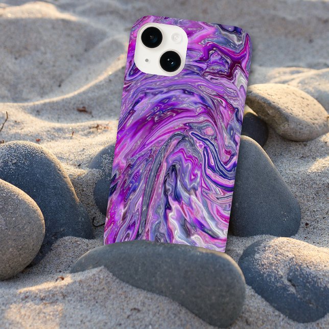 Lavender Wave Abstract Art iPhone 6 case (Creator Uploaded)