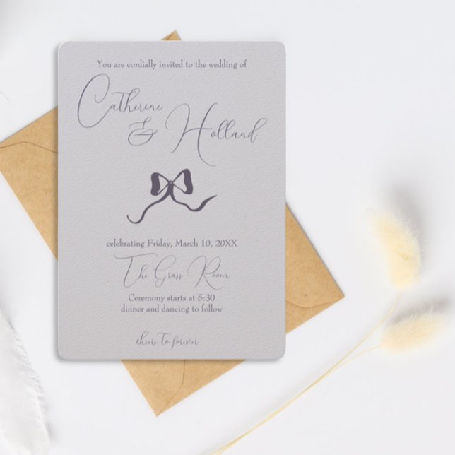 Lavender Wedding Invitation (Creator Uploaded)