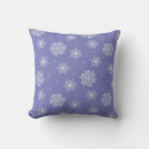 Lavender Whimsical Celestial Floral 16"x16" Cushion