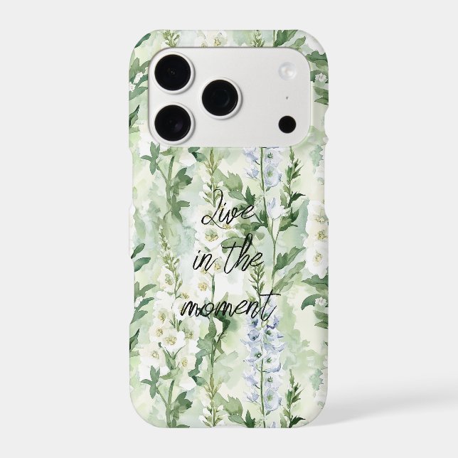 Lavender White Delphinium Flowers   (Back)