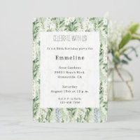 Lavender White Delphinium Flowers Birthday