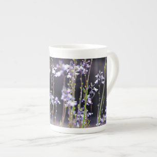 Lavender Wildflowers Bone China Mug