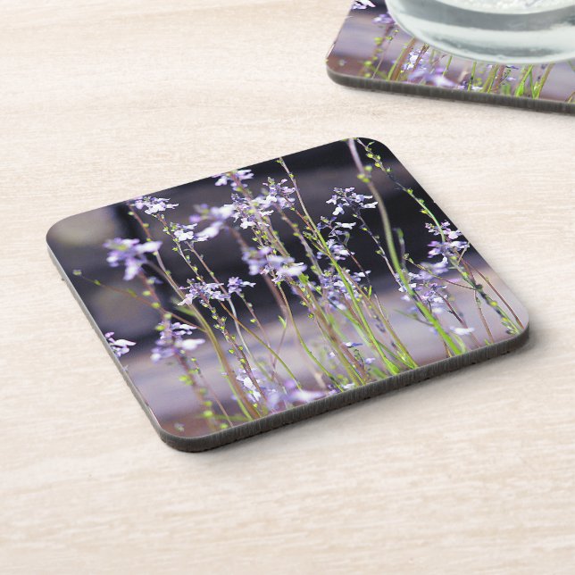 Lavender Wildflowers Coaster (Left Side)