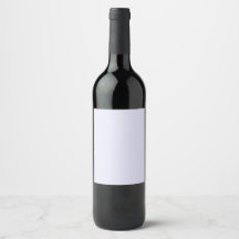 Lavender Wine Bottle Label