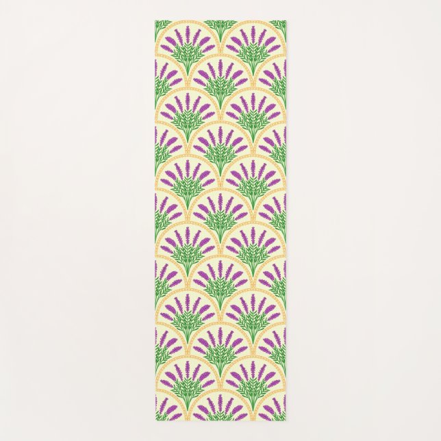 Lavender Yoga Mat (Front)