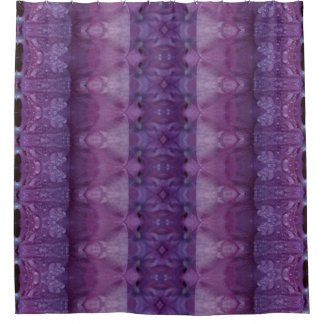 Lavenders Ikat 13 Shower Curtain