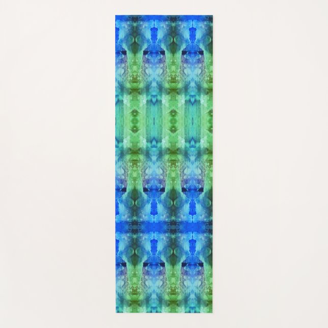 Lavenders X GL Ikat 12 Across Yoga Mat (Front)