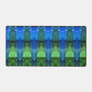 Lavenders X GL Ikat 13  Desk Mat