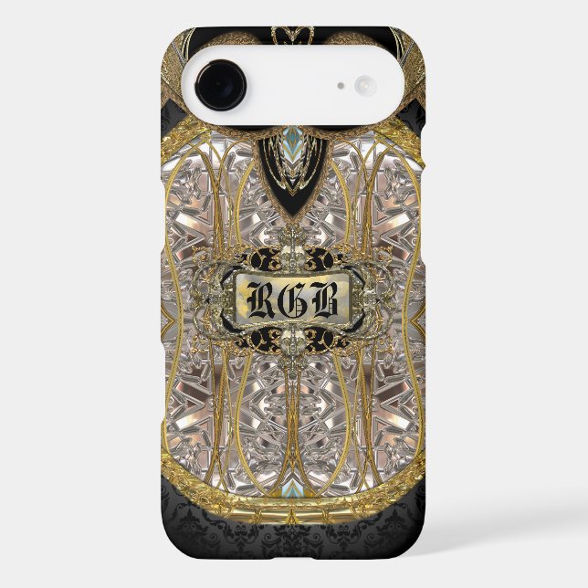 Laventel Elegant  6/6s  Monogram Case-Mate iPhone Case (Back)