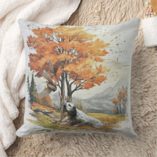 "Laverack" The English Setter hunting Cushion