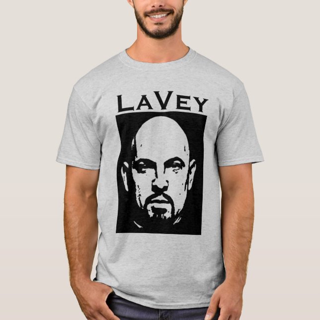 LaVey Monochrome T-Shirt (Front)