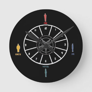 LaVey Personality Synthesizer Round Clock
