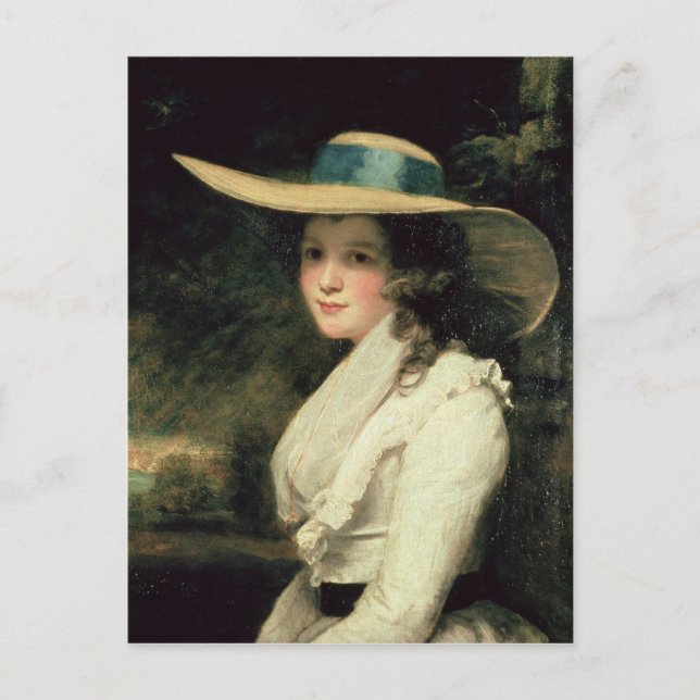 Lavinia Bingham, 2nd Countess Spencer  1785-6 Postcard (Front)