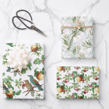 Lavish Fruits, Berries, Birds and Foliage Assorted
