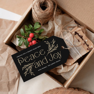 Lavish Soirée Holiday Tag Christmas Gift Tags