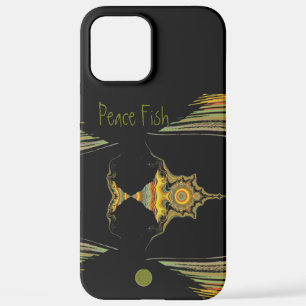 LavishlyOn Multi-Coloured Peace Fish Case-Mate iPhone 12 Pro Max Case