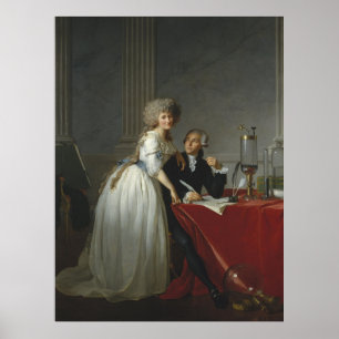 Lavoisier and Wife by David Poster