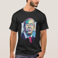 Lavrov Polygonal Portrait Russia Politics
