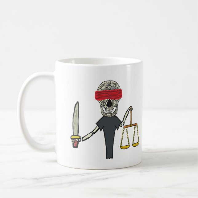 Law and Justice Coffee Mug (Left)