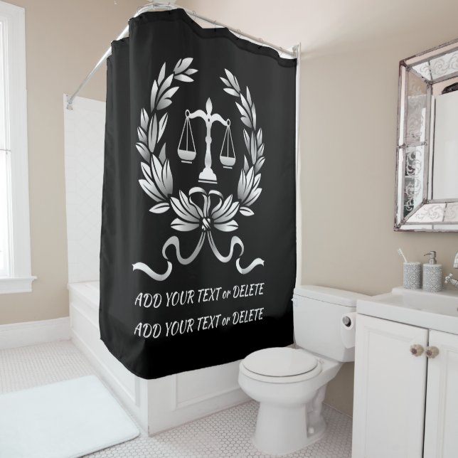 Law Attorney, etc. Shower Curtain (In Situ)