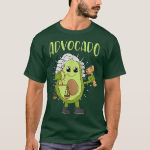 Law Avocado Advocado Lawyers Student Jurassic T-Shirt