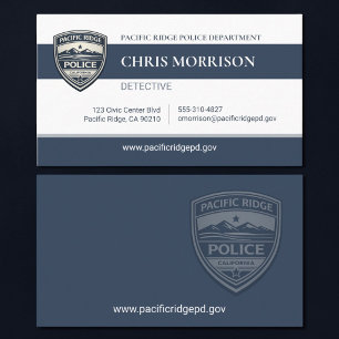 Law Enforcement Business Card