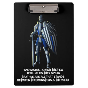 Law Enforcement Clipboard