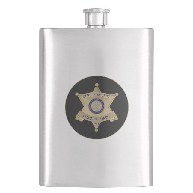 Law Enforcement Flask (Front)
