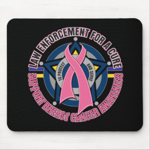 Law Enforcement For A Cure Breast Cancer Mouse Pad