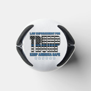 LAW-ENFORCEMENT-for-TRUMP-Keep-America-Safe Can Cooler