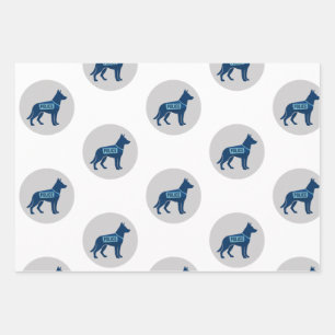 Law Enforcement K9 Gift Wrapping Paper