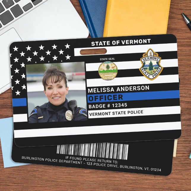 Law Enforcement Officer Photo Logo Police ID  Badge (Creator Uploaded)