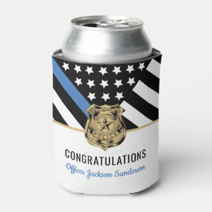 Law Enforcement Police Department Retirement Party Can Cooler