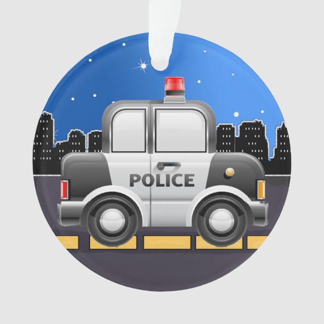 Law Enforcement - Police - SRF Ornament (Front)