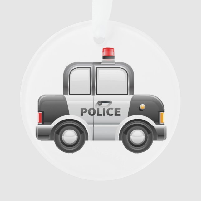 Law Enforcement - Police - SRF Ornament (Front)