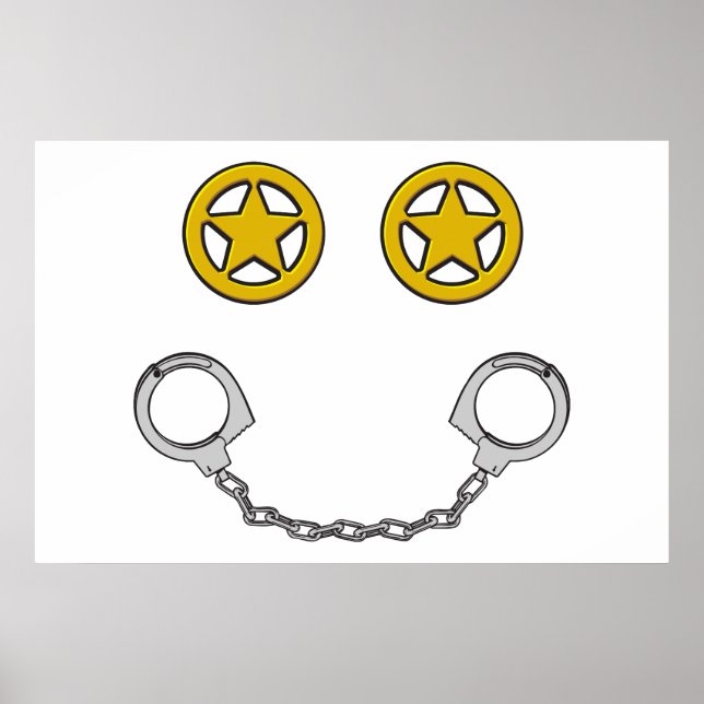 Law Enforcement Smile Poster (Front)