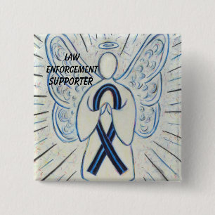 Law Enforcement Supporter Awareness Ribbon Pins