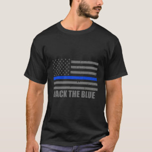 Law Enforcet Back The Blue T-Shirt