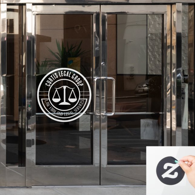 Law Firm and Legal Services Custom Business (Office Door)