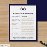 Law Firm Flyer<br><div class="desc">Elevate your law firm's image with our Law Firm Flyer. This professionally designed flyer features a sophisticated navy blue and gold typographic layout,  customisable with your firm's logo. Make a lasting impression with classic typography that conveys trust and reliability. Perfect for legal professionals looking to enhance their brand presence.</div>