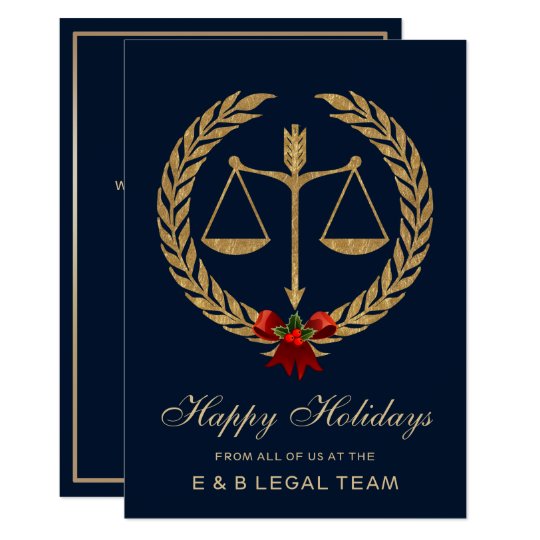 Law firm Holiday Card