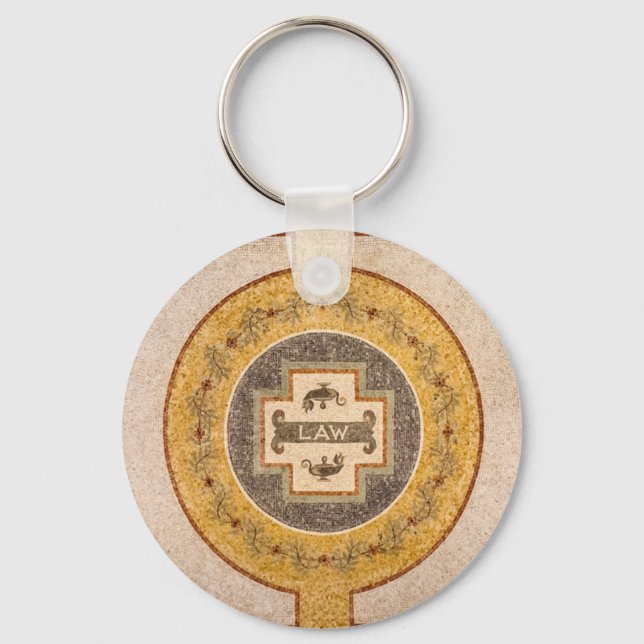Law in the Library of Congress Key Ring (Front)