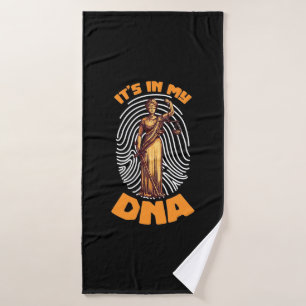 Law It Is In Lawyer DNA Bath Towel