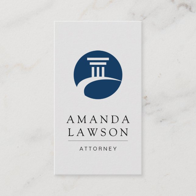 Law | Lawyer | Attorney Appointment Card (Front)