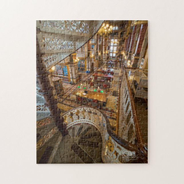 Law Library at Iowa State Capitol Jigsaw Puzzle (Vertical)